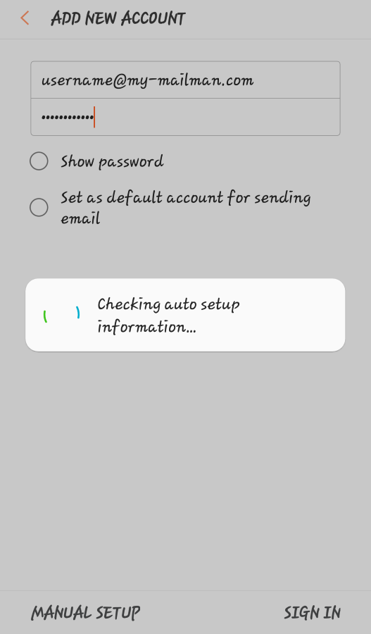 Setup Android Device Step 5