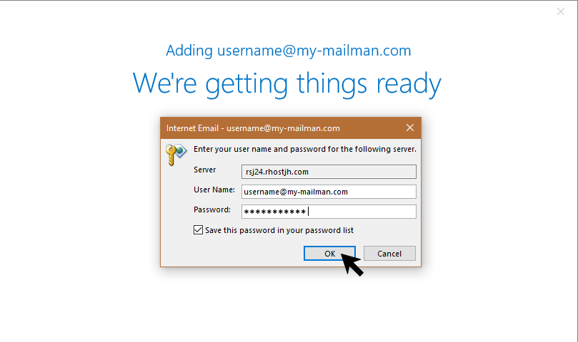 Microsoft Outlook Step 6