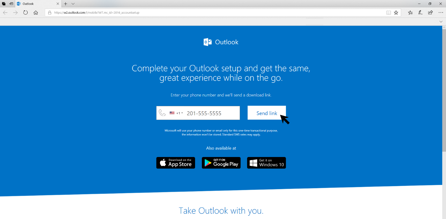 microsoft outlook installation